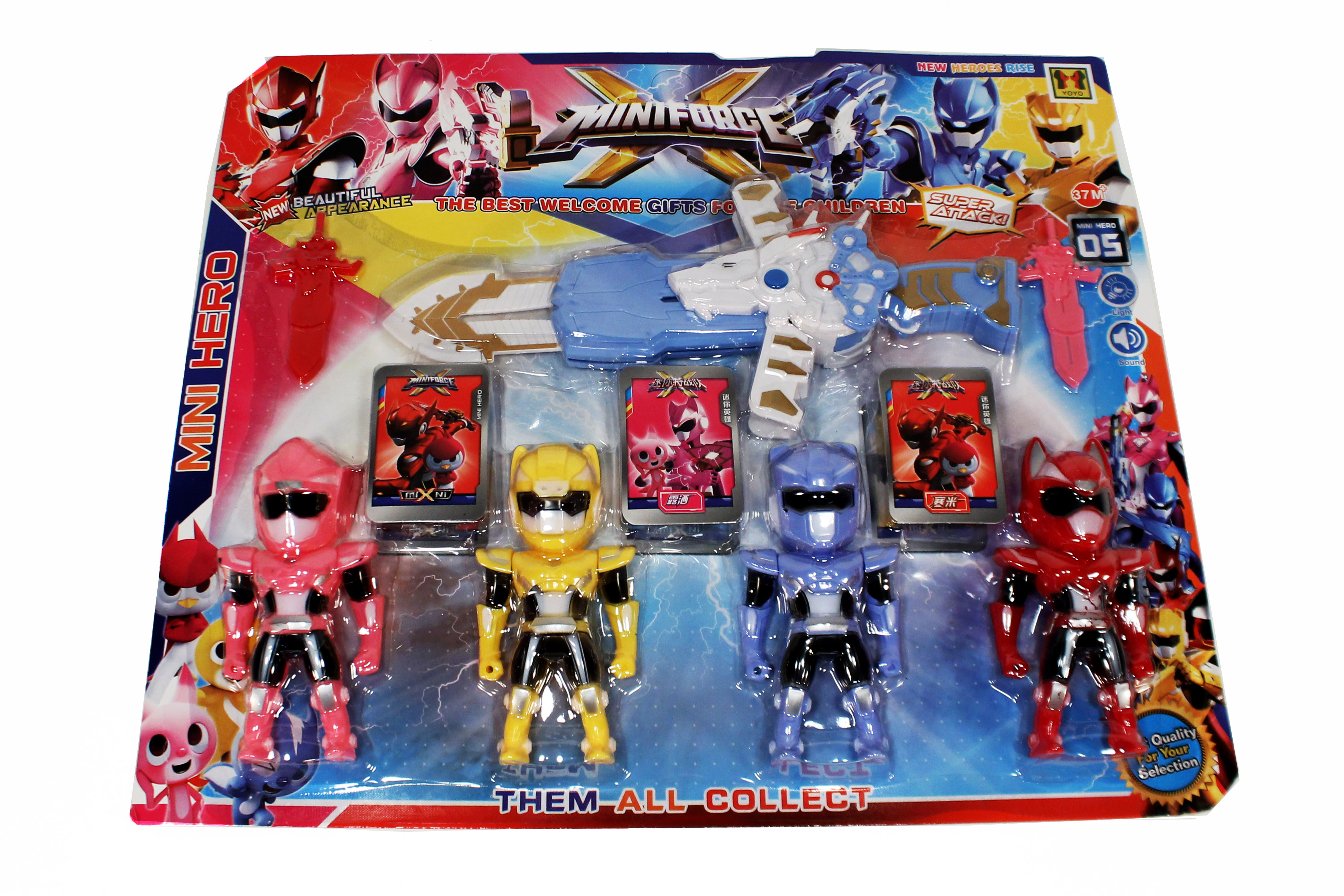 ^Robot 4 + Pedang Mini Force Press @48