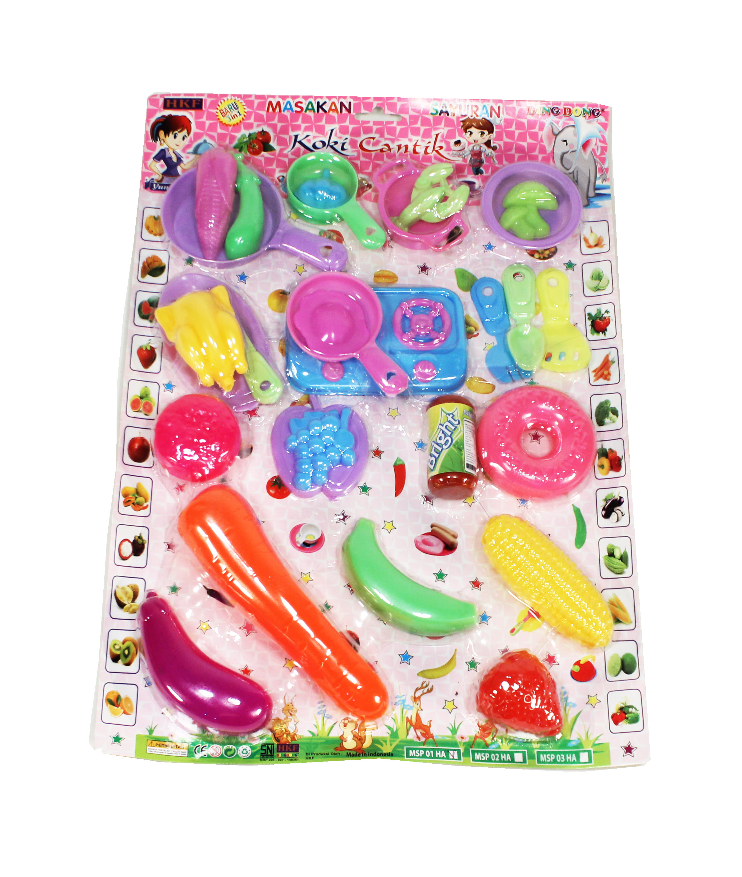 ^Masakan Sayuran Koki Cantik Set Press @60