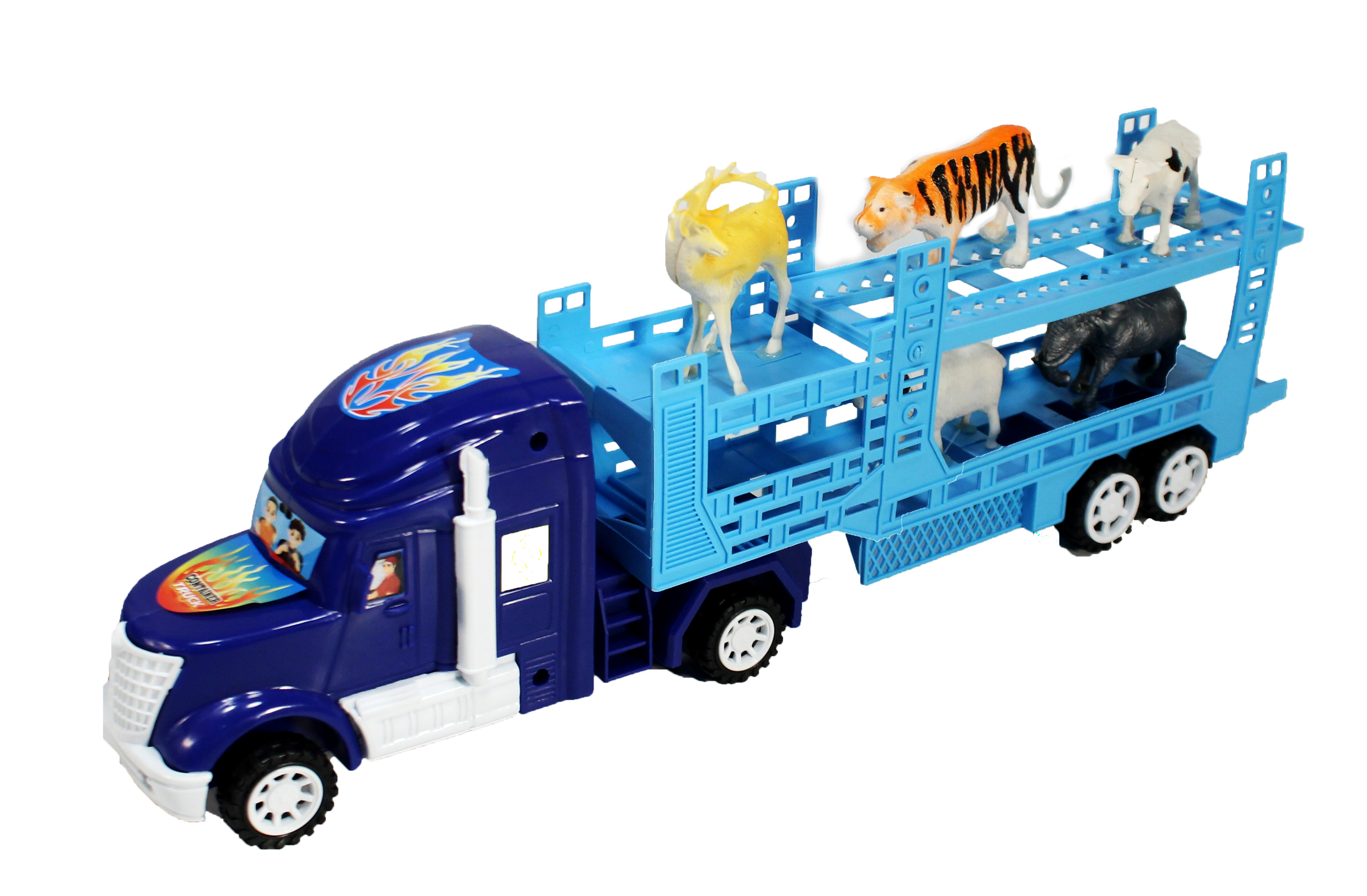 ^Super Series Truk Muat 5 Hewan Mika @48