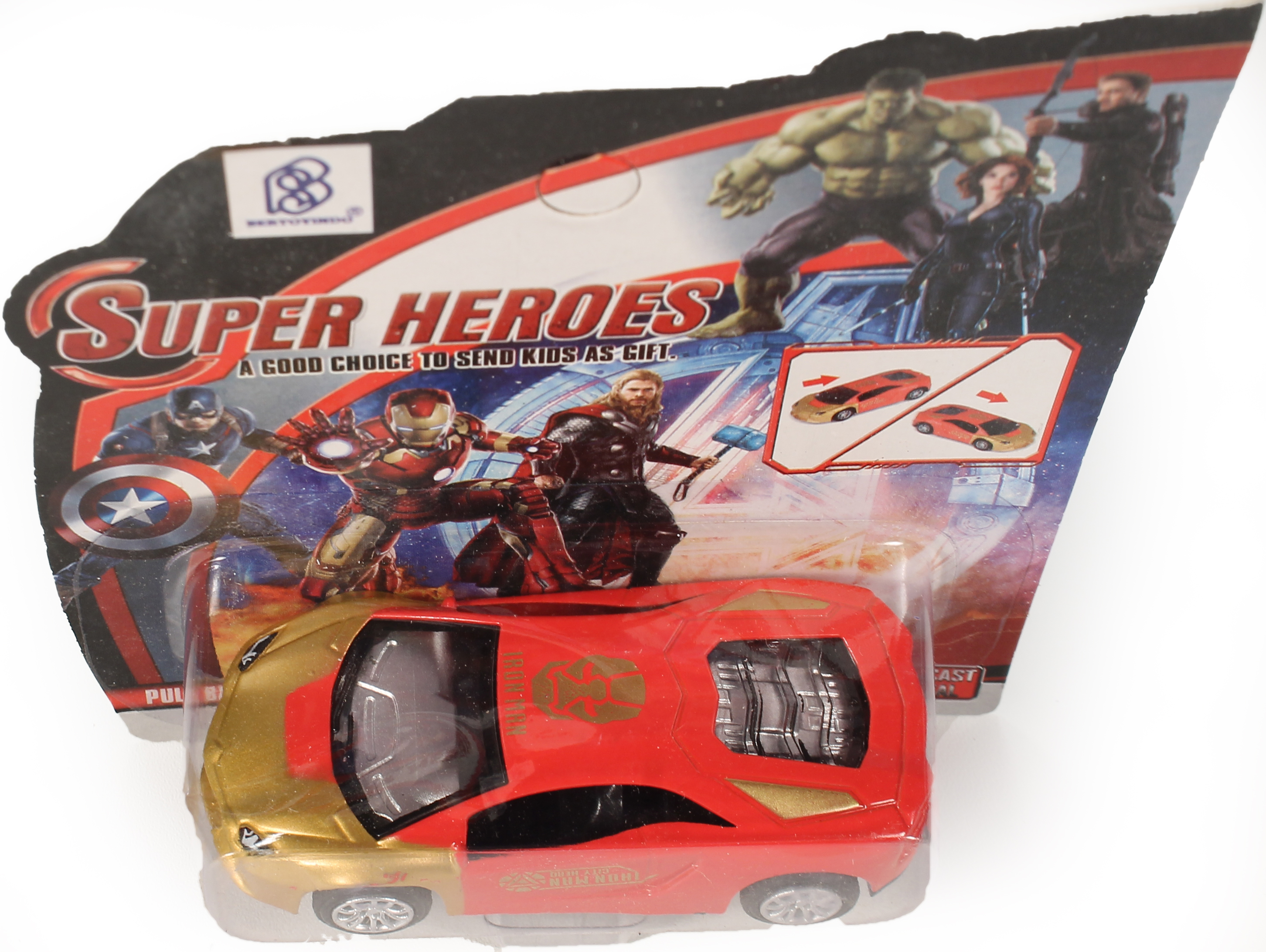 P/b Diecast Mobil Avengers Super Hero Press @384
