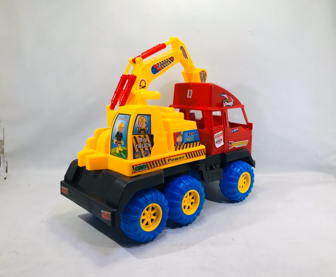 Truk Keruk Worldtop Roda Warna + Topi Ktg @12