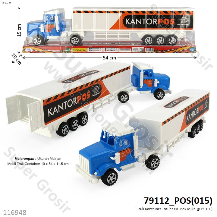 Truk Kontainer Trailer F/C Box Mika @15