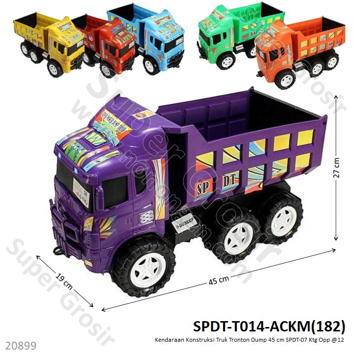 Truk Dump Tronton F/W 45 cm SPDT-07 Ktg Opp @12