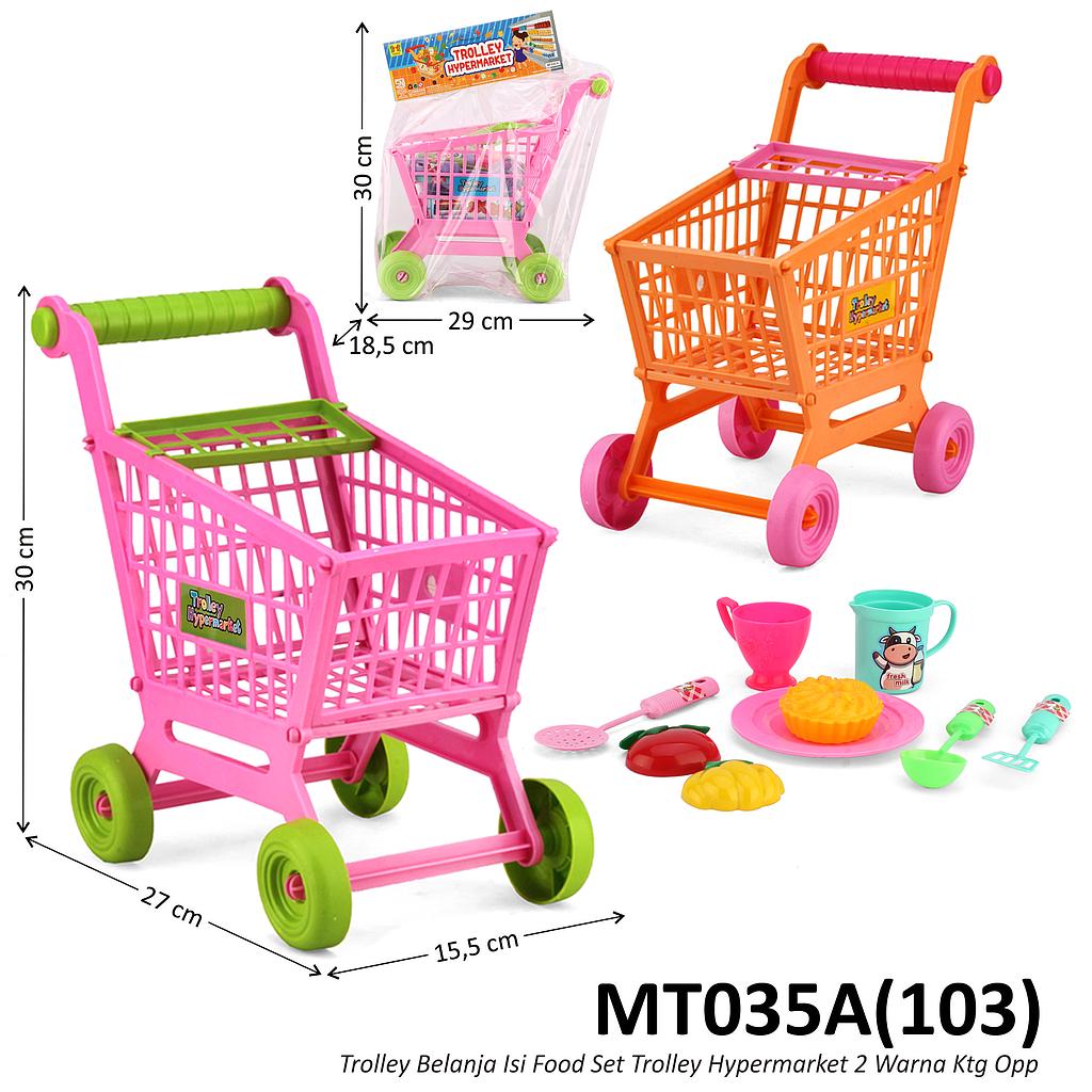 Trolley Belanja Isi Food Set Trolley Hypermarket Ktg Opp @30