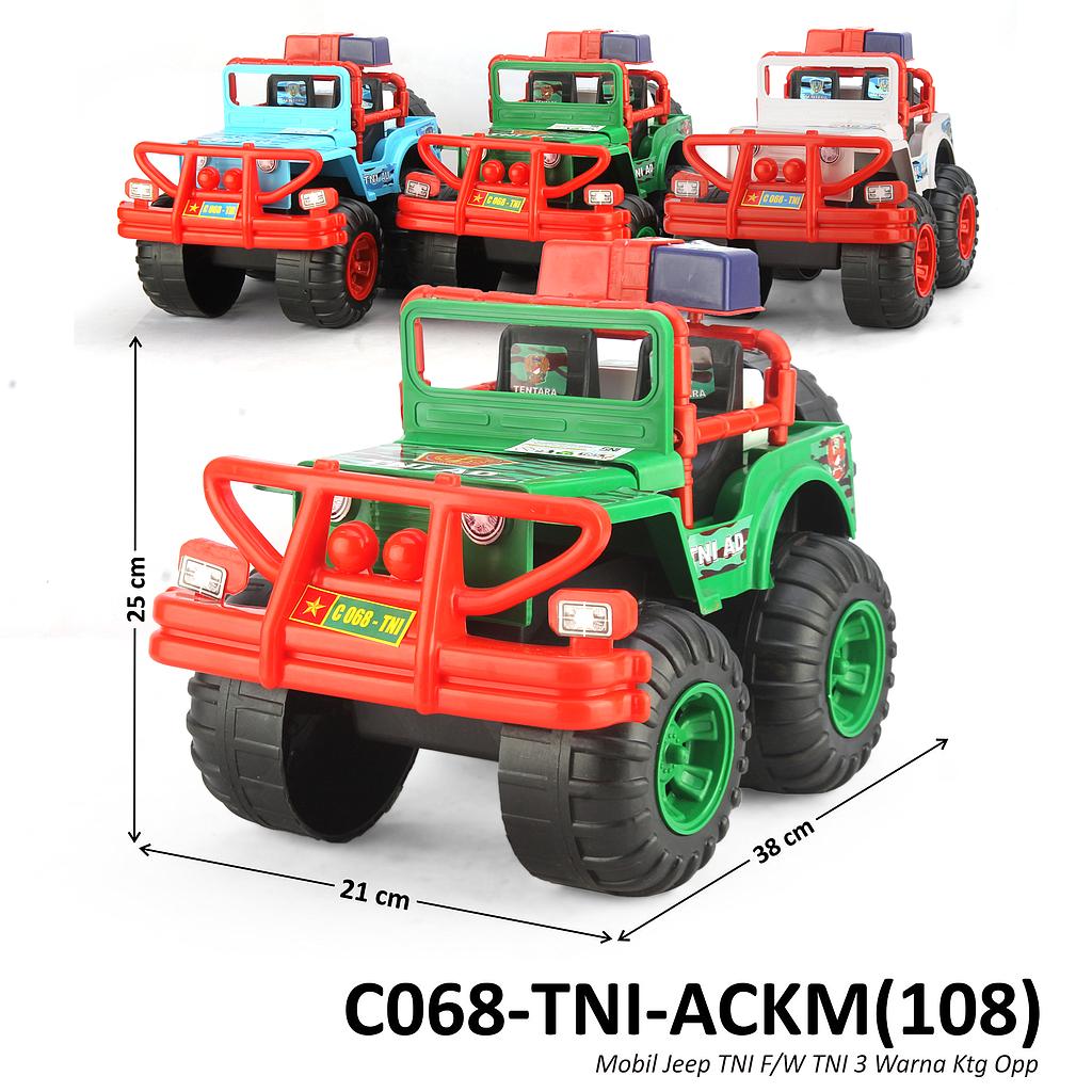 Mobil Jeep Tentara F/W TNI Ktg Opp @12