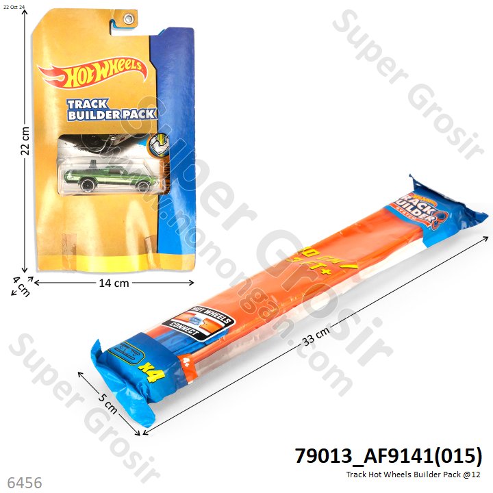Track Hot Wheels Set Mobil Track Builder Pack Press @12
