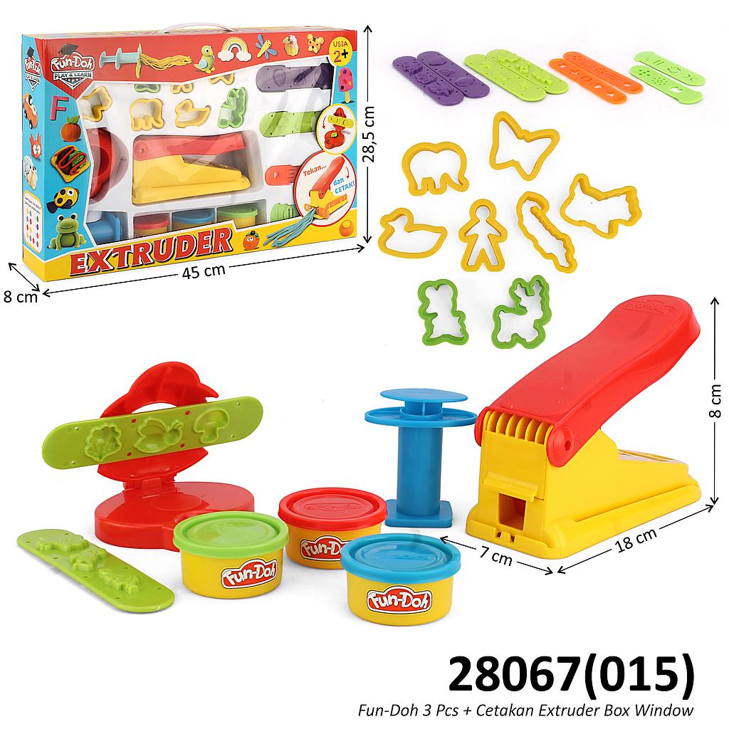 Fun-Doh Extruder Box Window @18