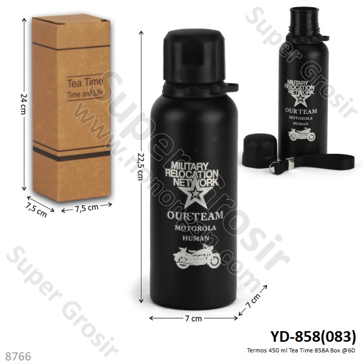 Botol Minum Tea Time 450ml Box @60