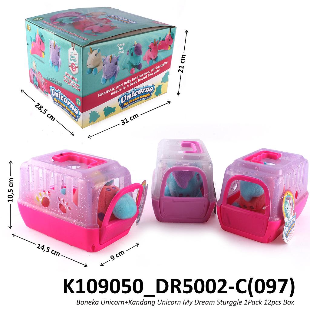 Boneka Unicorn + Kandang Unicorno My Dream Snuggle 1 Box 12 pcs Box @96 
