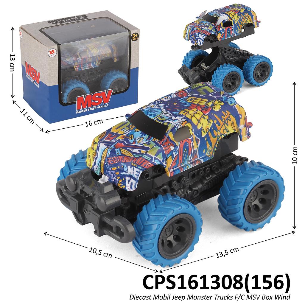 Monster Trucks Jeep F/C MSV Box Window @32