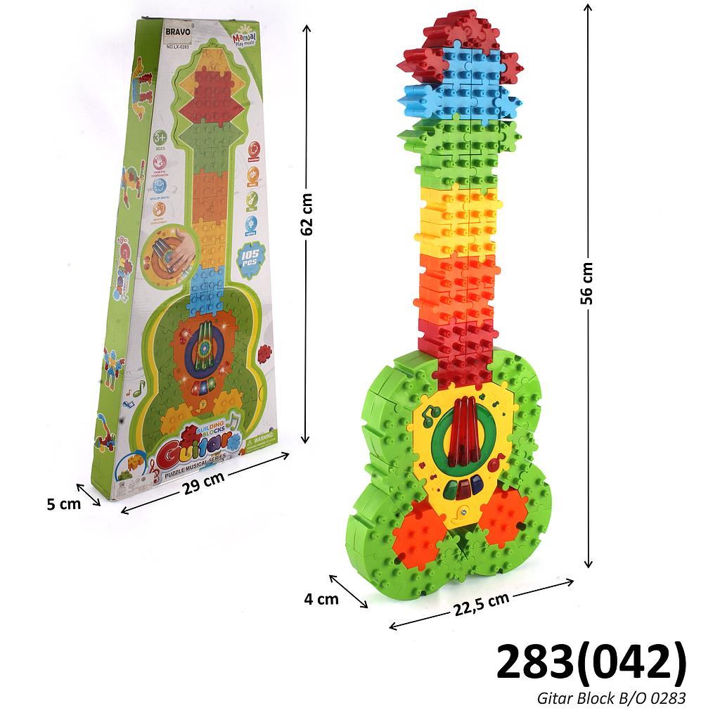 Gitar Block B/O LX-0283 Box @24