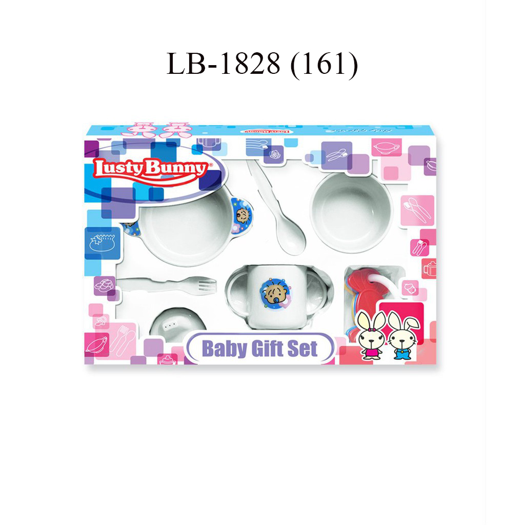 Feeding Set Soft 6pcs Lusty Bunny Ktg @12