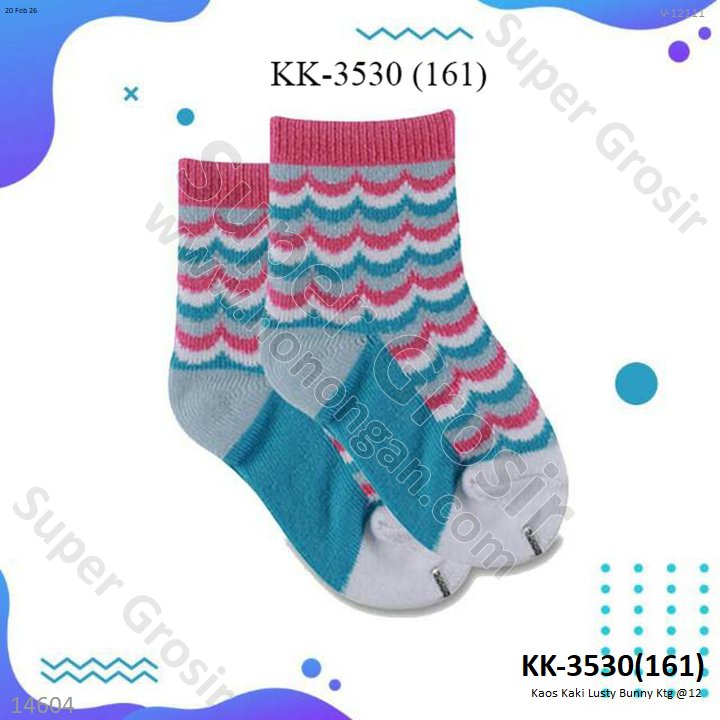 Kaos Kaki Lusty Bunny Ktg @12