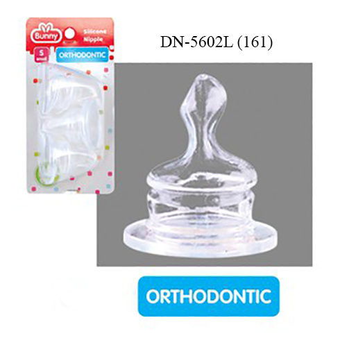 Orthodontic Nipple Isi 3(L) Lusty Bunny Press @12
