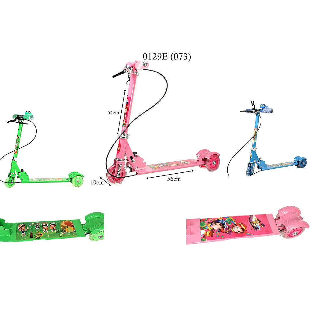 Scooter Roda 3 Karakter Rem Tangan dan Kaki Box @6