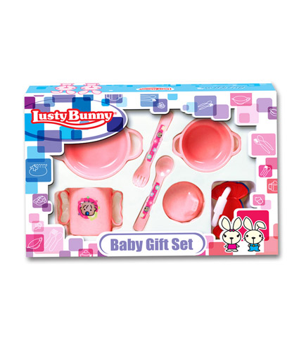 Feeding Set B1 Isi 6 Pcs + Mainan Box Window