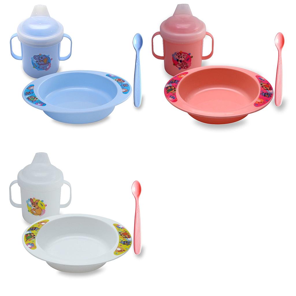 Kemasan Piring Set Isi 3 Pcs Ktg