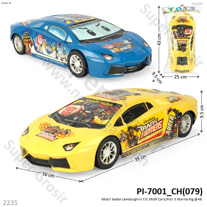 Mobil Sedan Lamborghini F/C Karakter Ktg @48