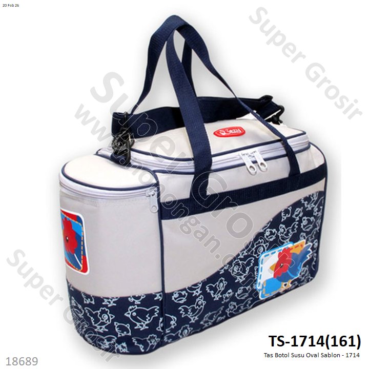 Tas Botol Susu Oval Sablon - 1714