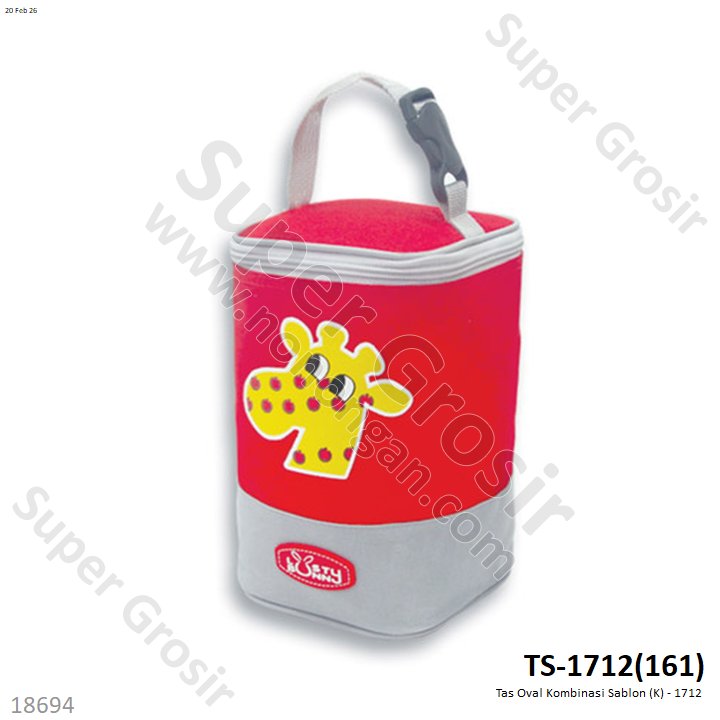 Tas Oval Kombinasi Sablon (K) - 1712