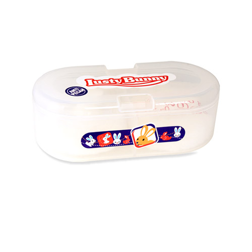 Tempat Bedak Kapsul Dobel Warna