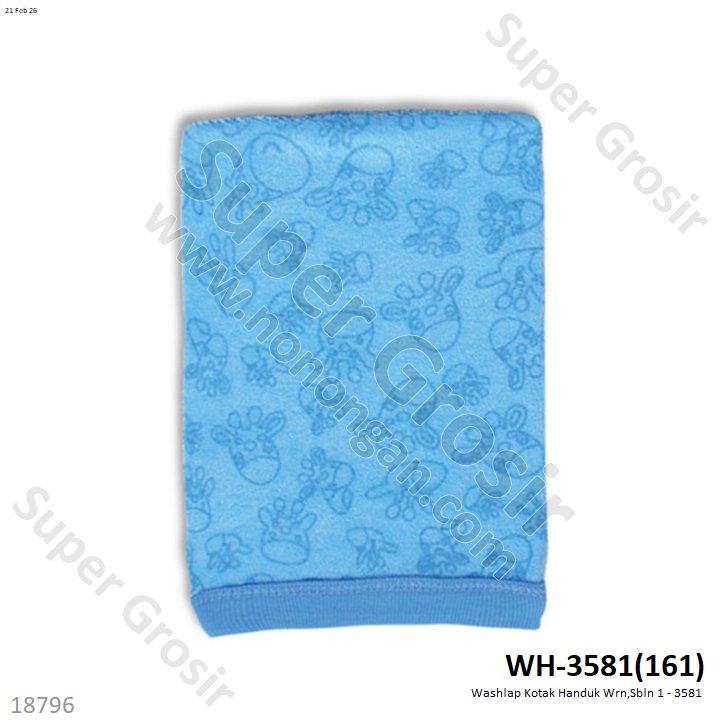 Washlap Kotak Handuk Wrn,Sbln 1 - 3581