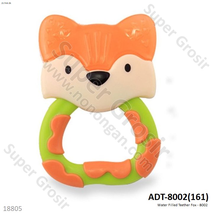 Water Filled Teether Fox - 8002
