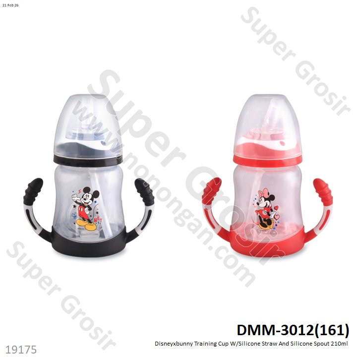 Disneyxbunny Training Cup W/Silicone Straw And Silicone Spout 210ml	