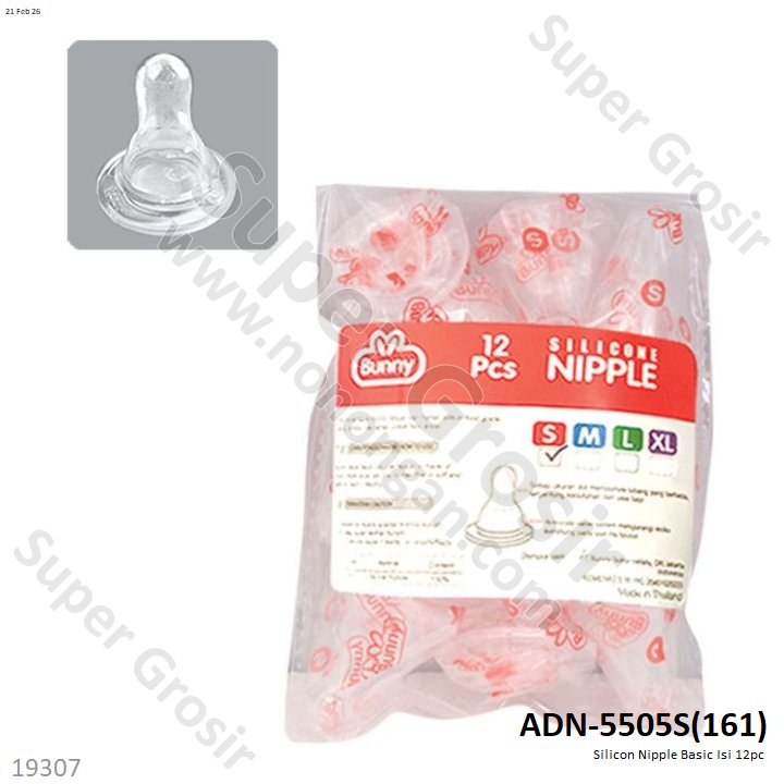 Silicon Nipple Basic Isi 12pc