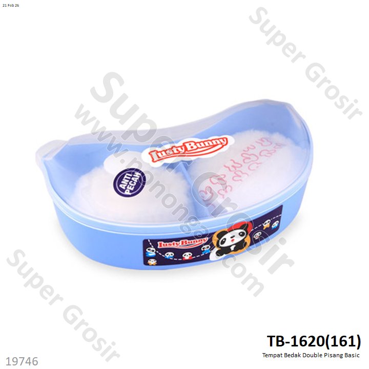 Tempat Bedak Double Pisang Basic 