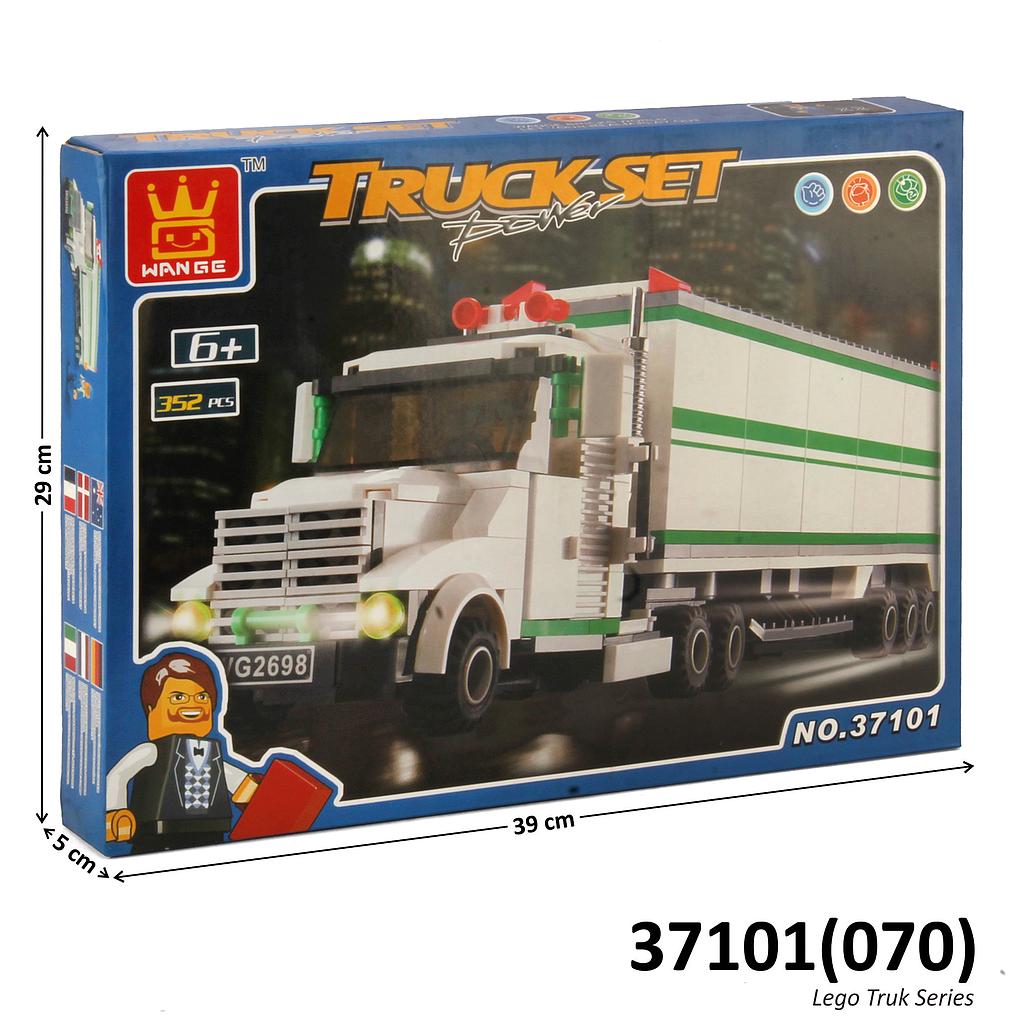 Mini Block Truk Box Wange Truck Set Power Box @18
