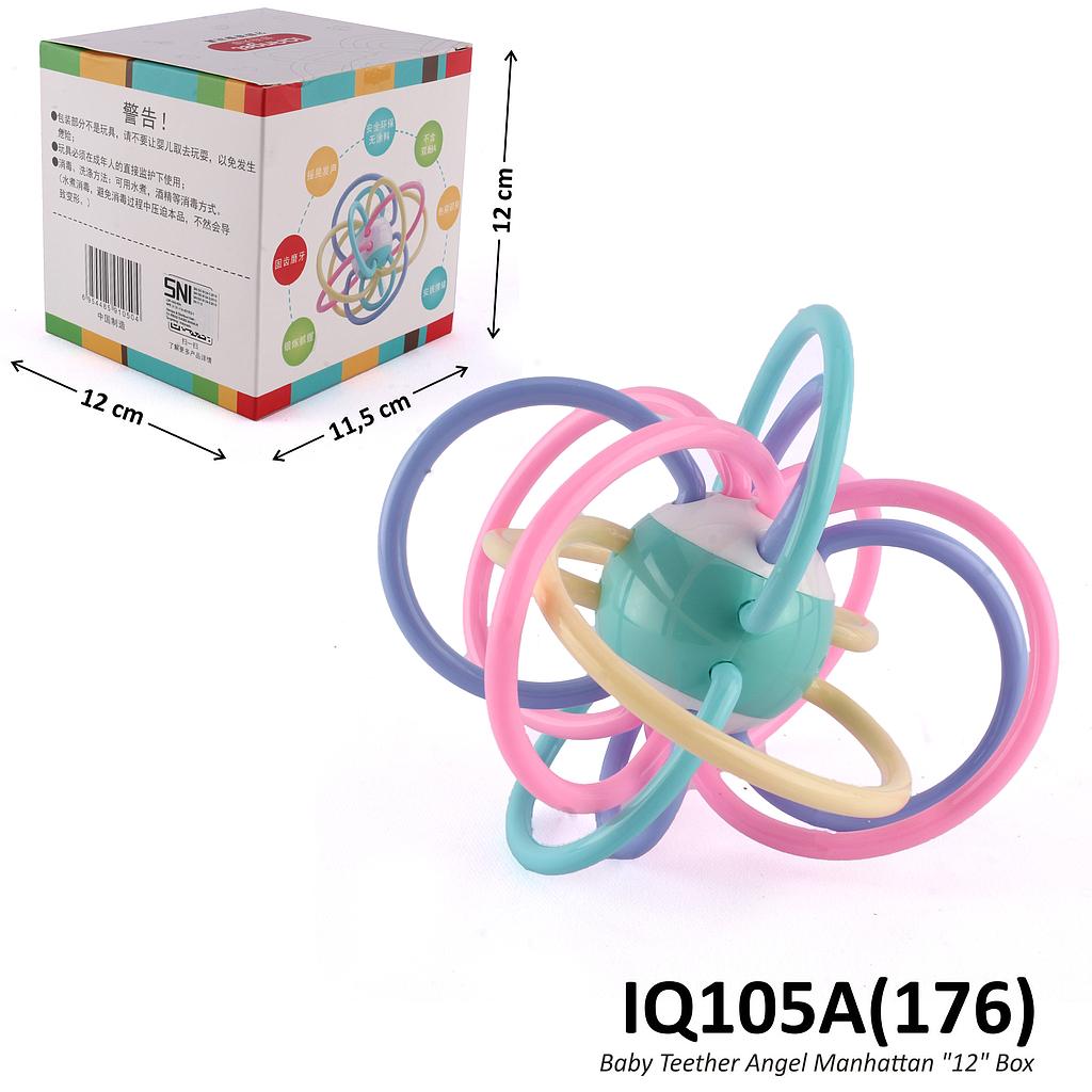 Gigitan Bayi 12 Ring Angel Manhattan Box @24