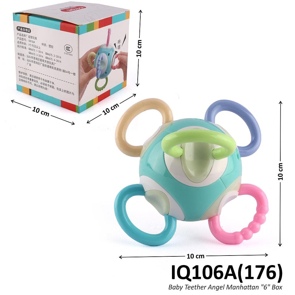 Gigitan Bayi 6 Ring Angel Manhattan Box @24