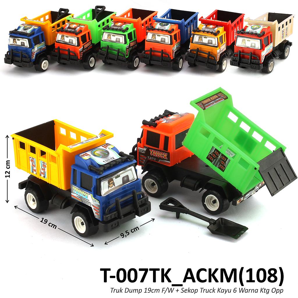 Truk Dump F/W 19 cm dan Sekop Truck Kayu Ktg Opp @96