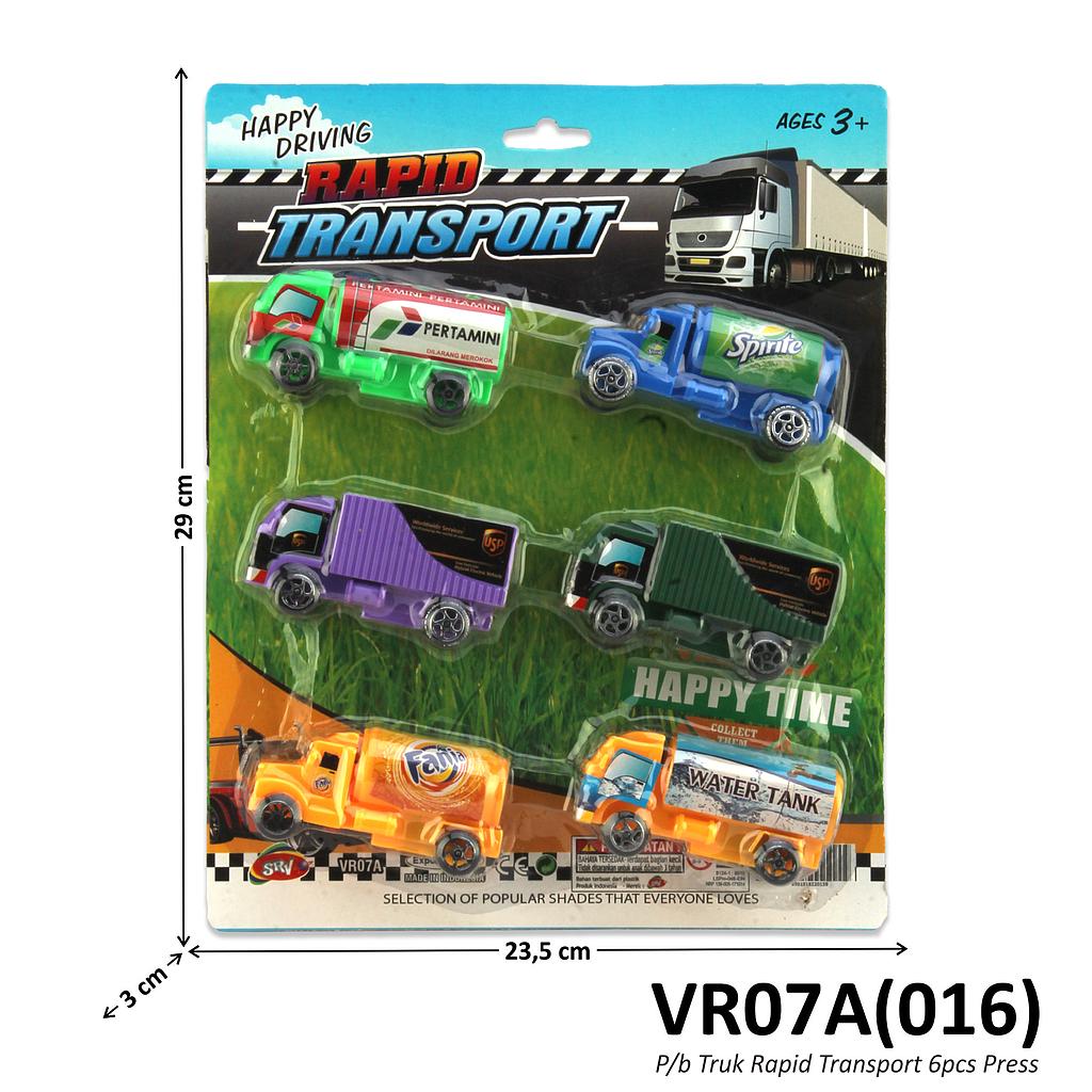 Truk P/B 6 Pcs Rapid Transport Press@144