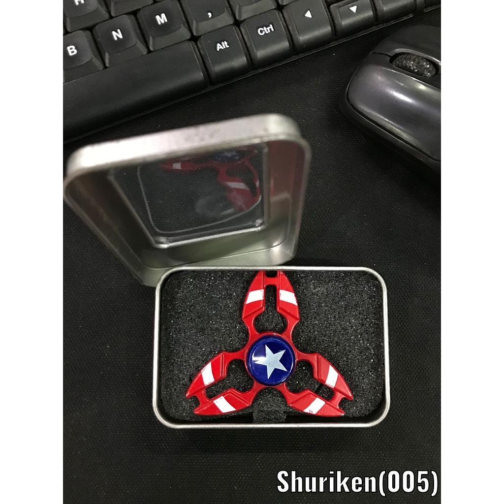 Spinner Besi 3 Sisi Captain America Box Window Aluminium 