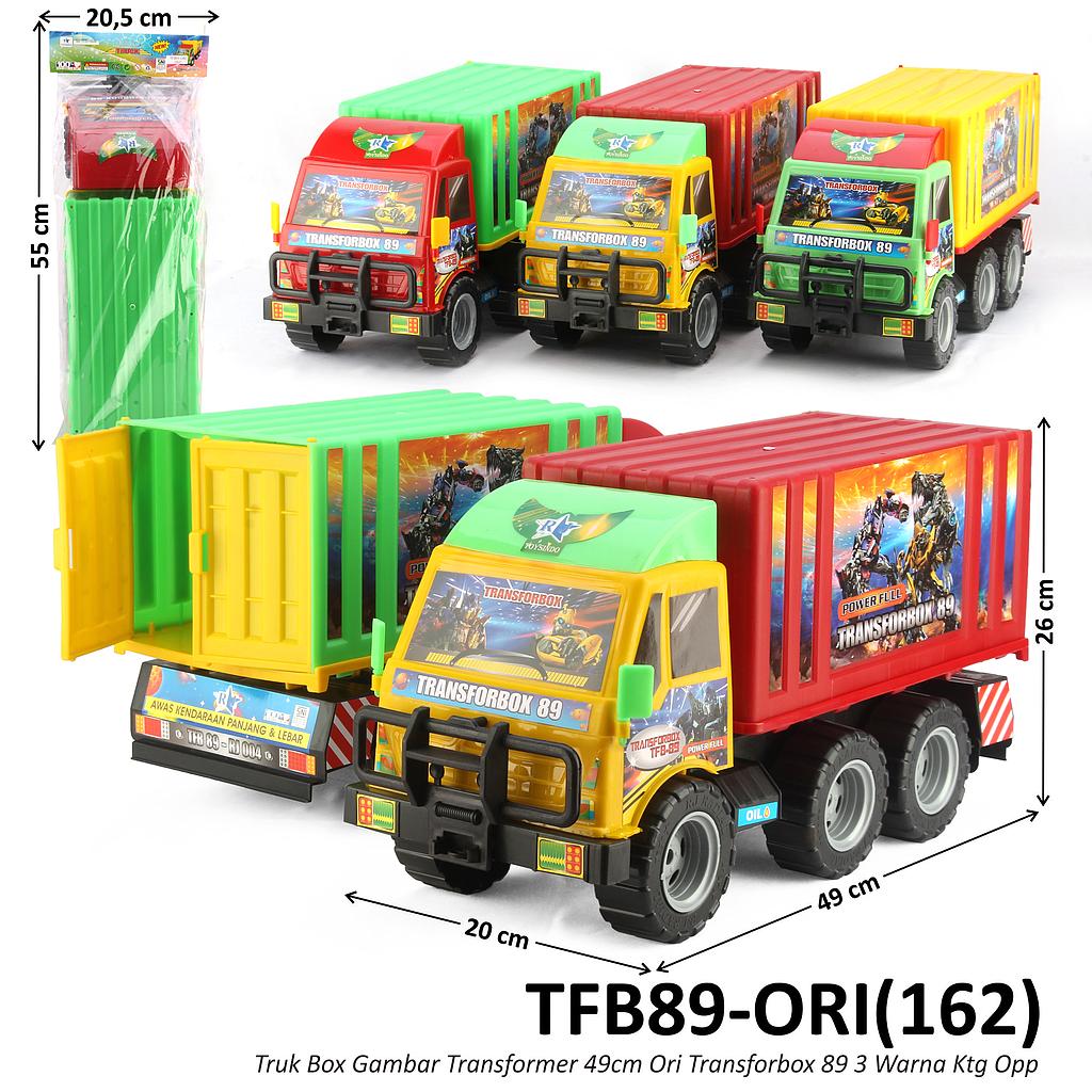 Truk Box Gambar Transformer F/W 49 cm Warna Ori Transforbox 89 3 Warna Ktg Opp @15