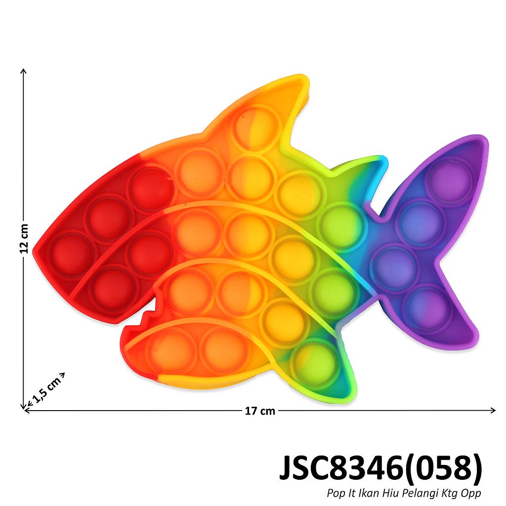 Pop It Ikan Hiu Pelangi Ktg Opp @400