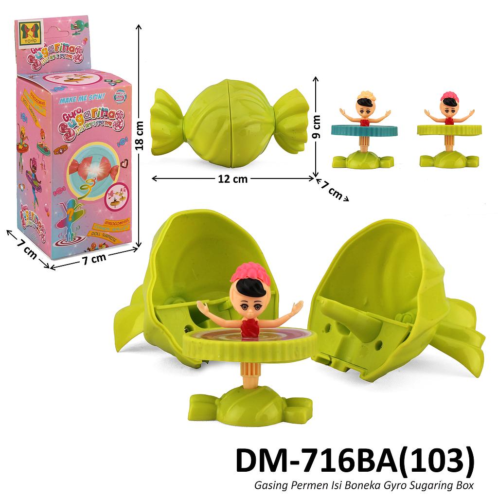 Gangsing Permen Boneka Gyro Sugarinas Box @144