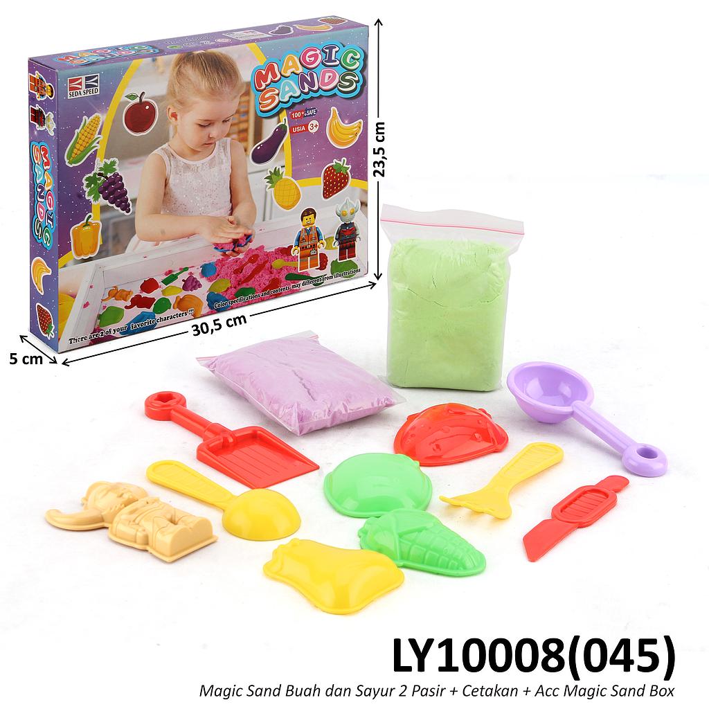Magic Sand Set Cetakan Box @47