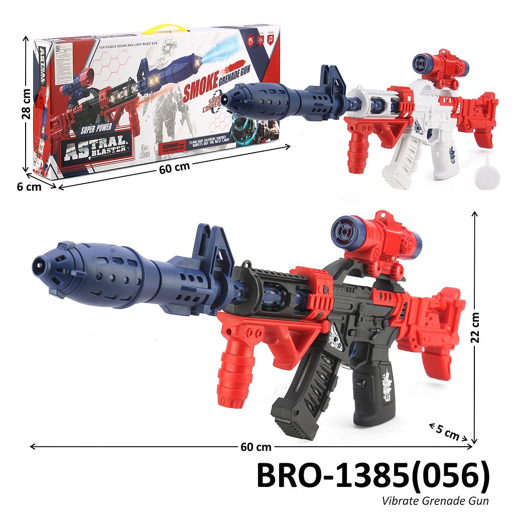 Senapan B/OSuara Gerak Lampu Spray Astral Blaster 1 Inner 18 Pcs Box @36