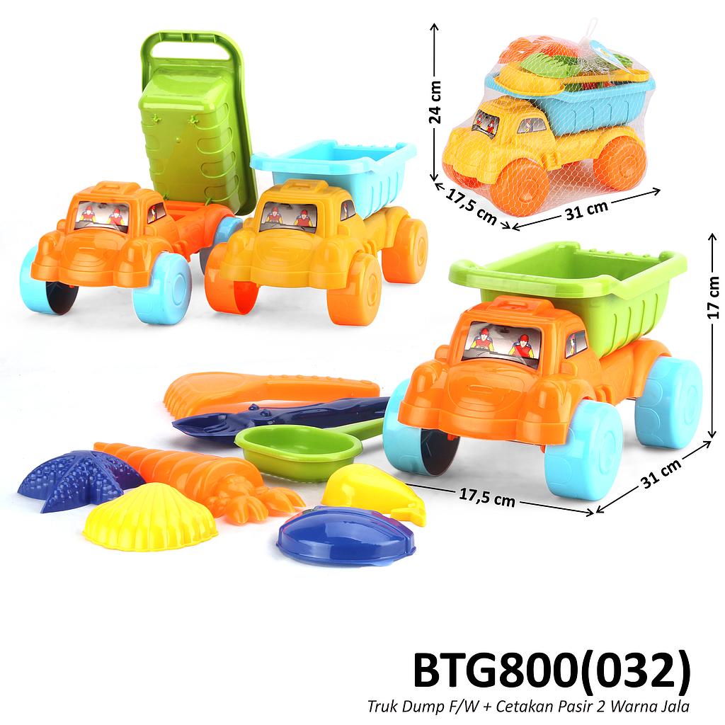 Cetakan Pasir Hewan Laut Set Truk Dump 31 cm F/W Jala @40