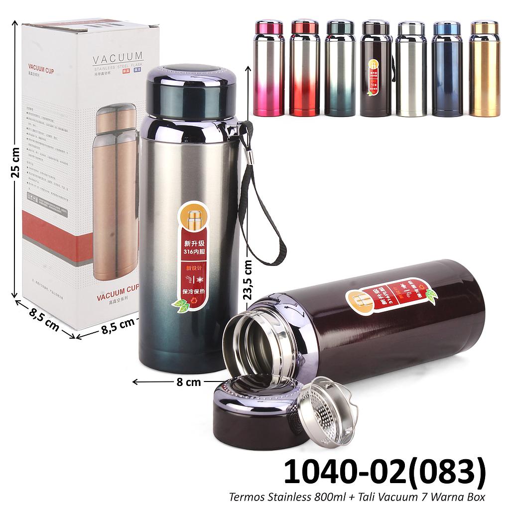 Termos Stainless 800 ml + Tali Vacuum Box @50
