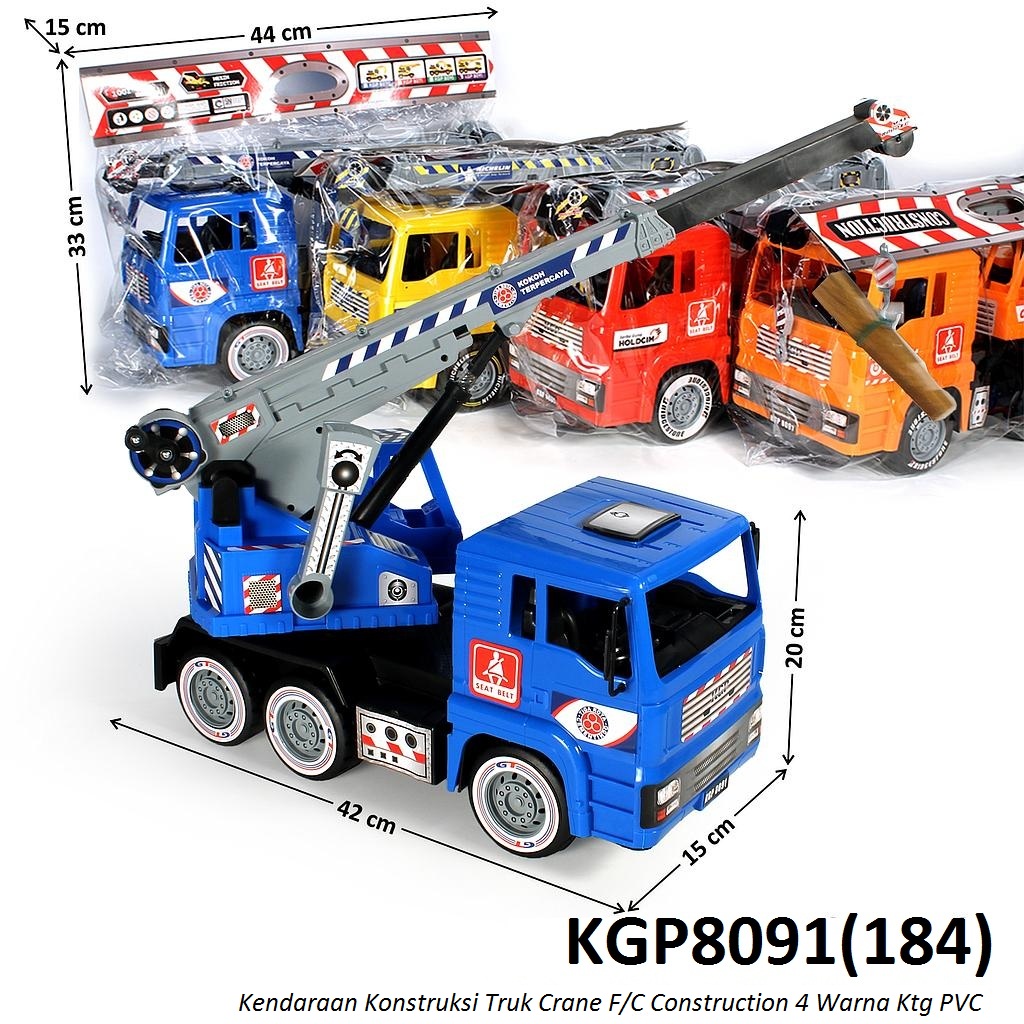 Truk Crane Tronton F/C Construction Ktg PVC @16