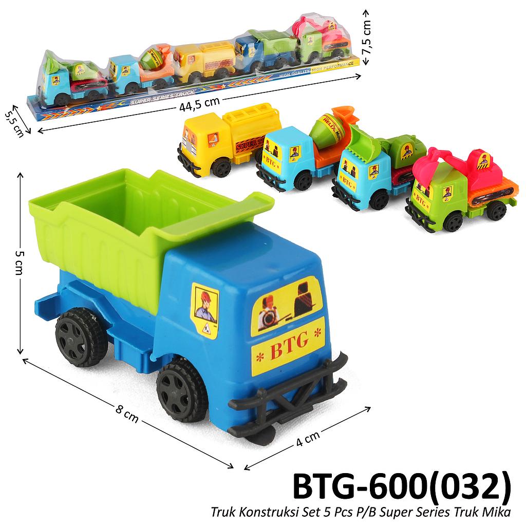 Truk Konstruksi 5 Pcs P/B Super Series Truck Box Mika @156