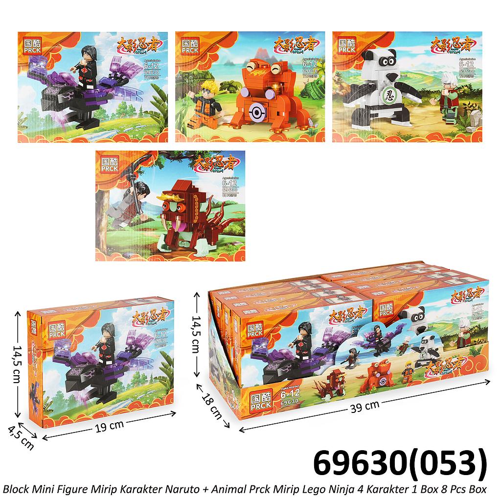 (ONLINE) Mini Block Naruto Set Hewan Kuchiyose Prck Ninja Box @1