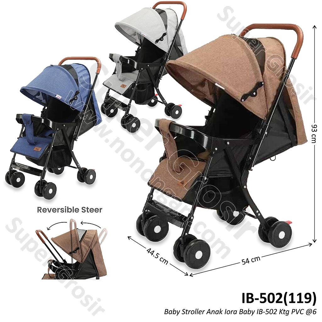Stroller Anak Iora Baby IB-502 Ktg PVC @6