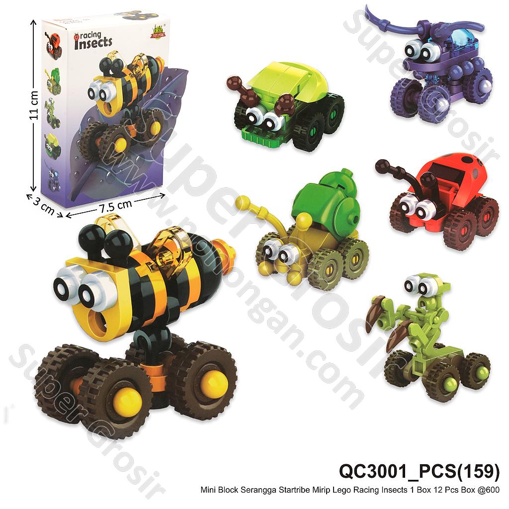 (ONLINE) Mini Block Serangga Startribe Racing Insects  Box @1