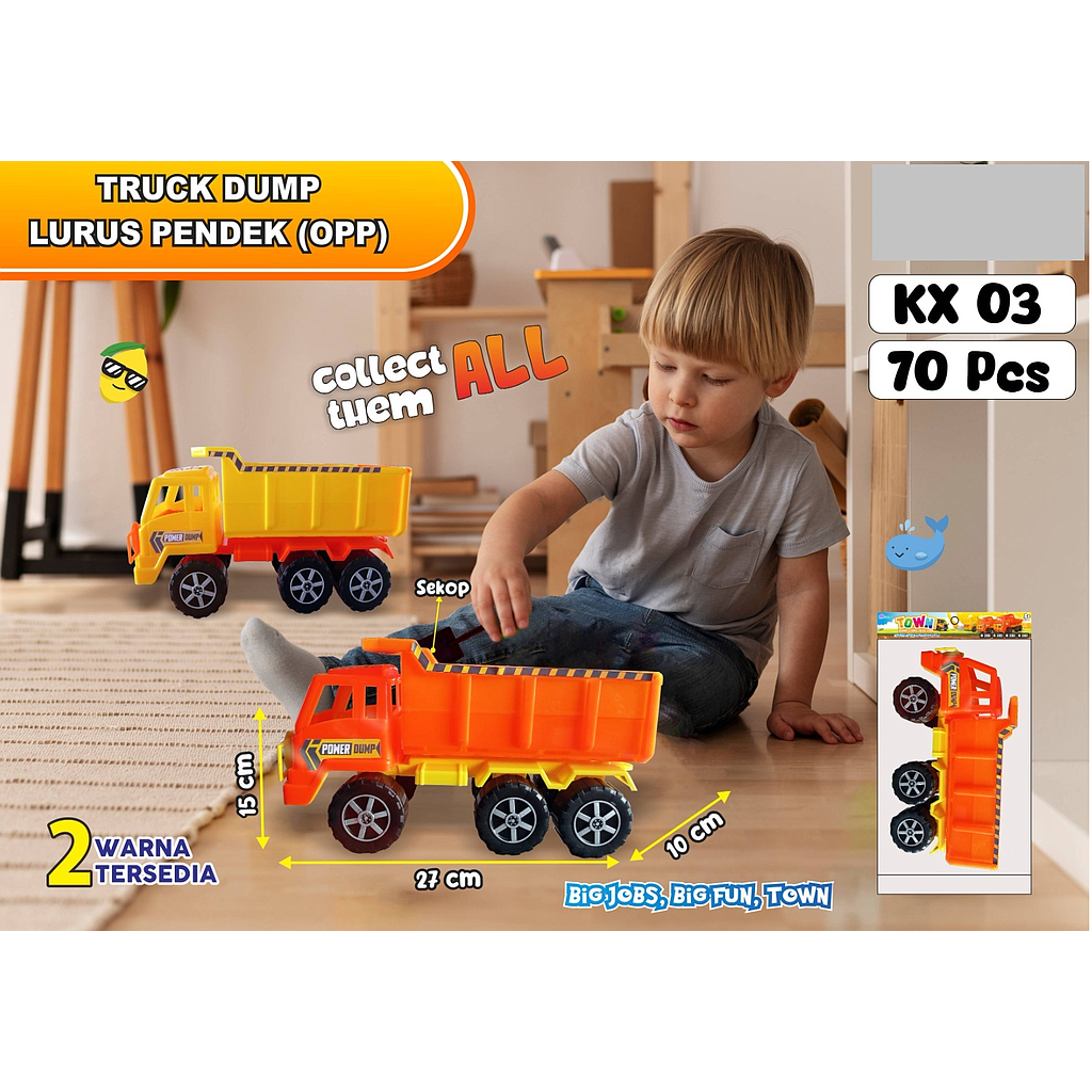 Truk Dump Tronton F/W Town Ktg Opp @70