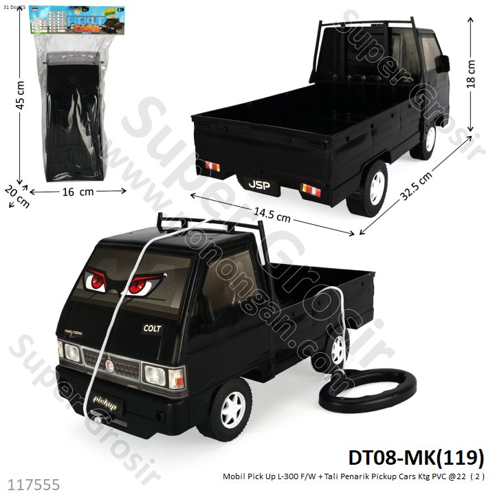 Mobil Pick Up L-300 F/W + Tali Penarik Pickup Cars Ktg PVC @22